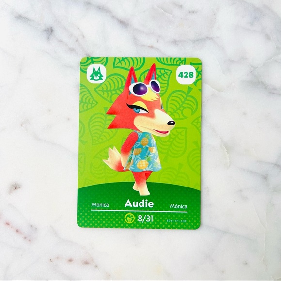 Animal Crossing Amiibo Cards Series 5 Audie #428 - Foto 14